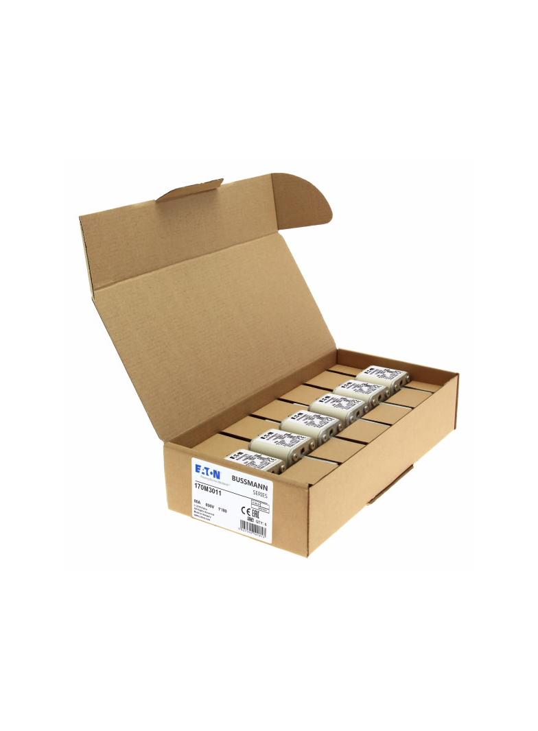 80A 690V 1*/80 aR INDICATOR FUSE Wkładka szybka 80A AC 690V compact DIN 1 45x45x104 mm aR 170M3011 E