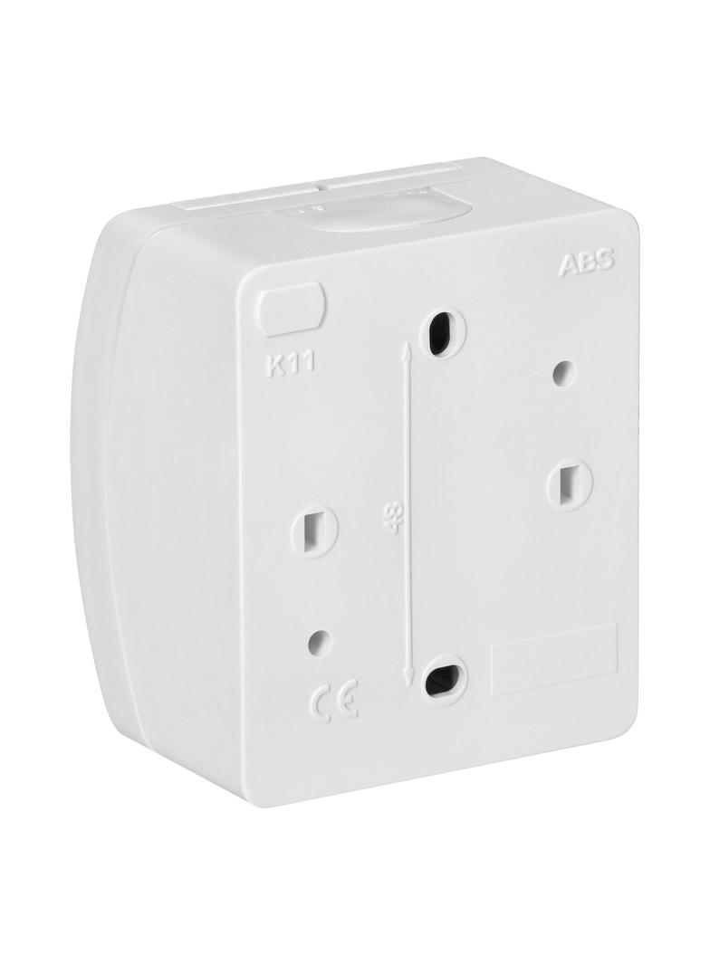 Gniazdo pojedyncze 2P+Z AQUATIC IP44 biały OR-OE-7105/W ORNO