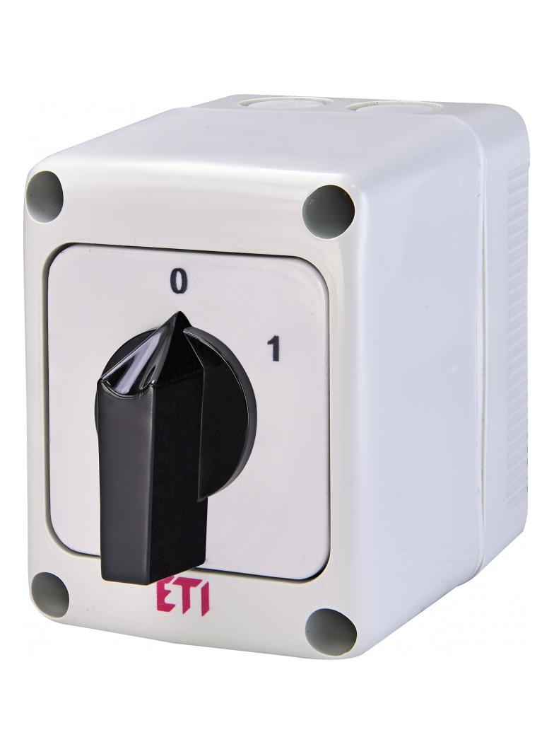 Przełącznik 0-1 2P w obudowie CS 16 91 PN 004773159 ETI