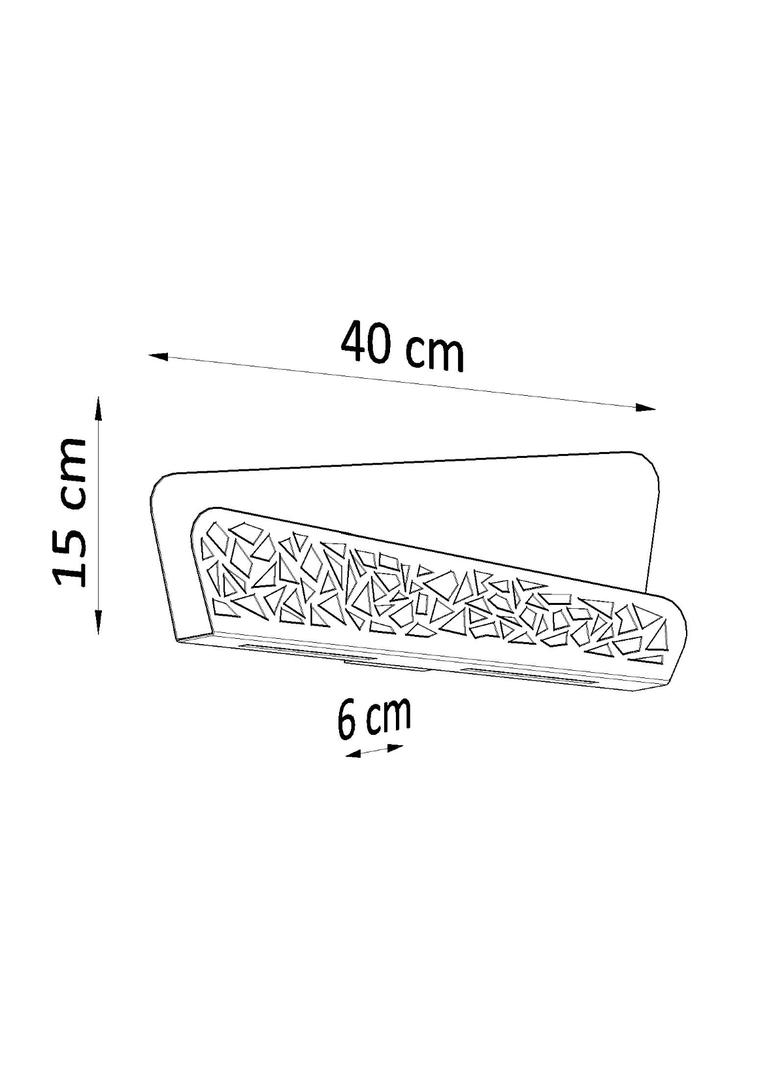 Sollux Kinkiet ALIZA biały SL.0933
