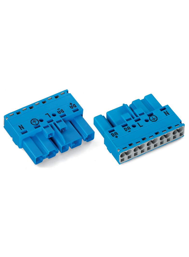 WINSTA wtyk 5-torowy niebieski