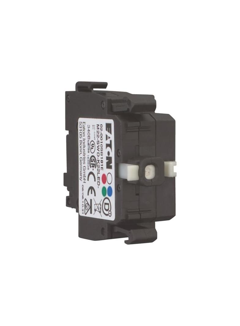 M22-SWD-K22LED-G Element funkcyjny - styki: 2Z 2R dioda zielona mocowanie czołowe SmartWire-DT 11598