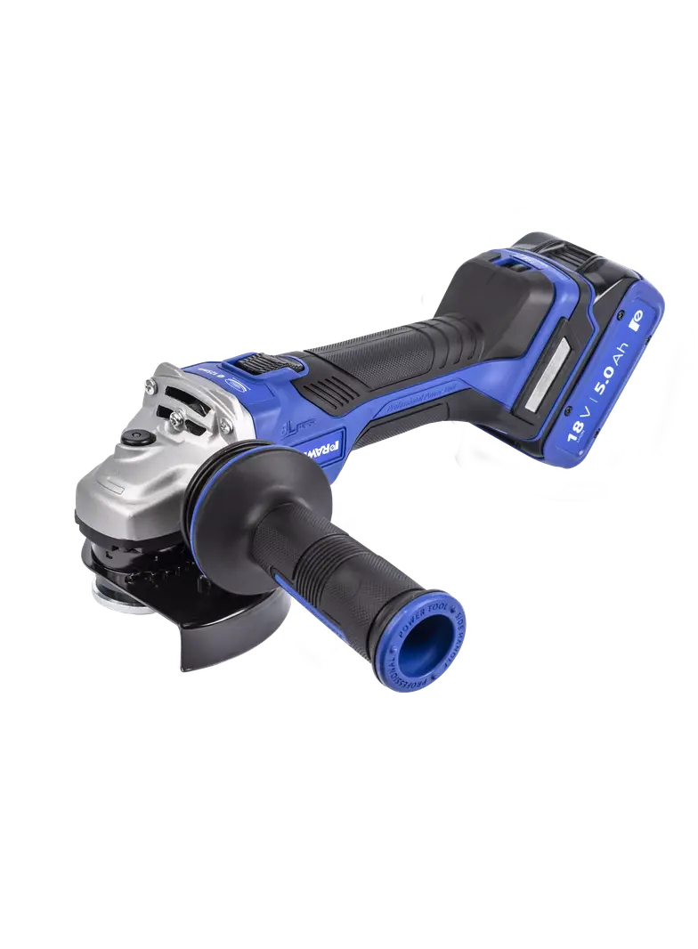 Szlifierka kątowa 18V 125mm 2×5,0 Ah + ładowarka + walizka 1szt. R-PAG18-SV-XL2 RAWLPLUG