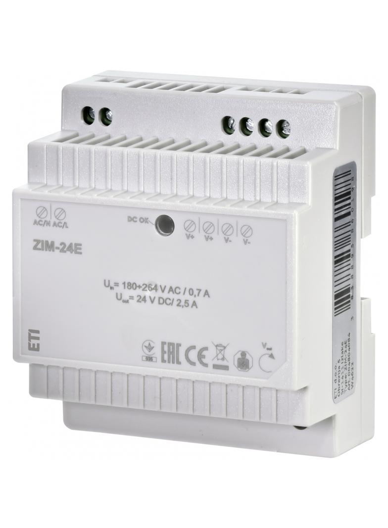 Zasilacz 24V DC 60W ZIM-24E 004804084 ETI
