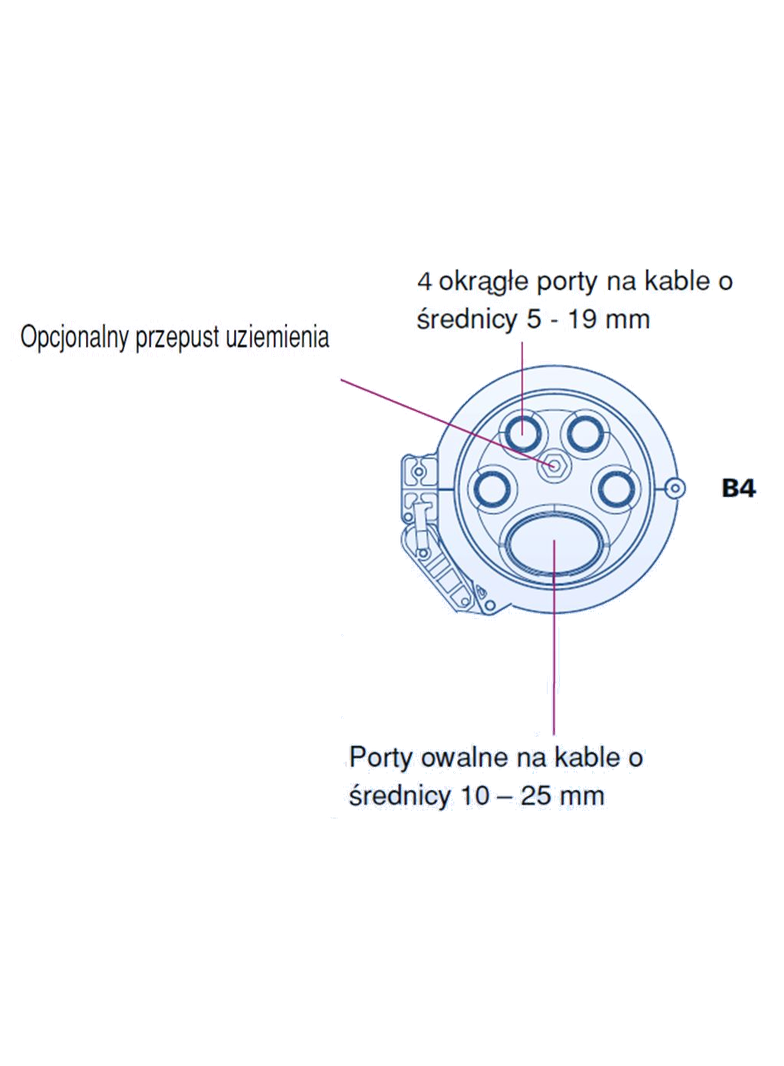 Osłona złączowa FOSC-400B4-NT-0/6-NNN