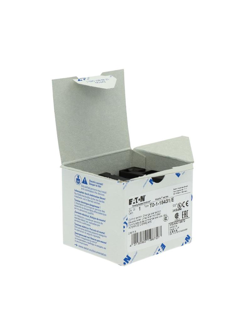 Łącznik krzywkowy Hand-0-Auto 1P 20A do wbudowania T0-1-15431/E 019872 EATON