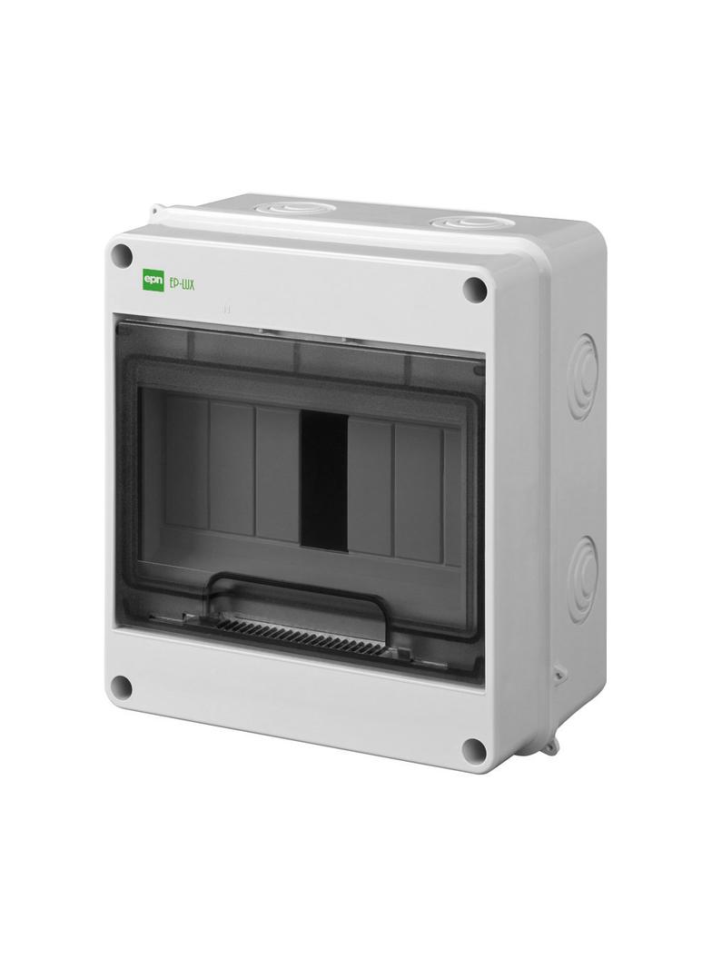 EP-LUX PLUS RN 1/7 drzwi transparentne (N+PE) IP55