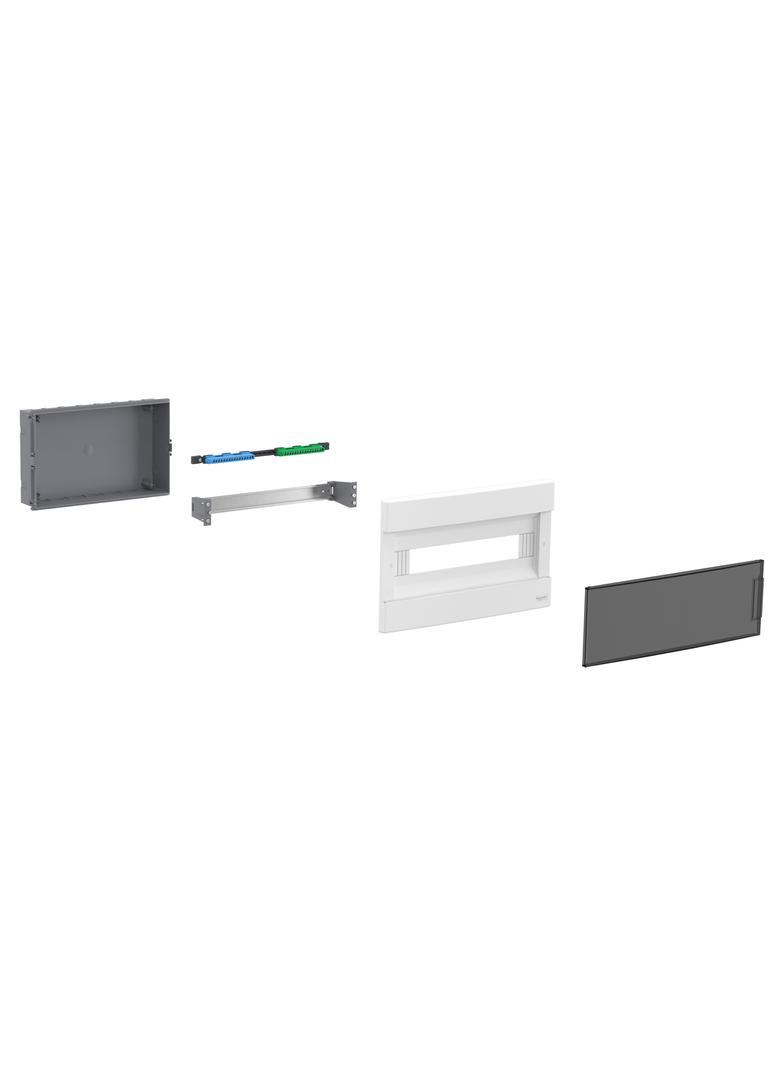 Rozdzielnica podtynkowa Easy9 EU IP40 EZ9EU-1-18-PT-T drzwi transparentne 1x18 EZ9EUA118 Schneider