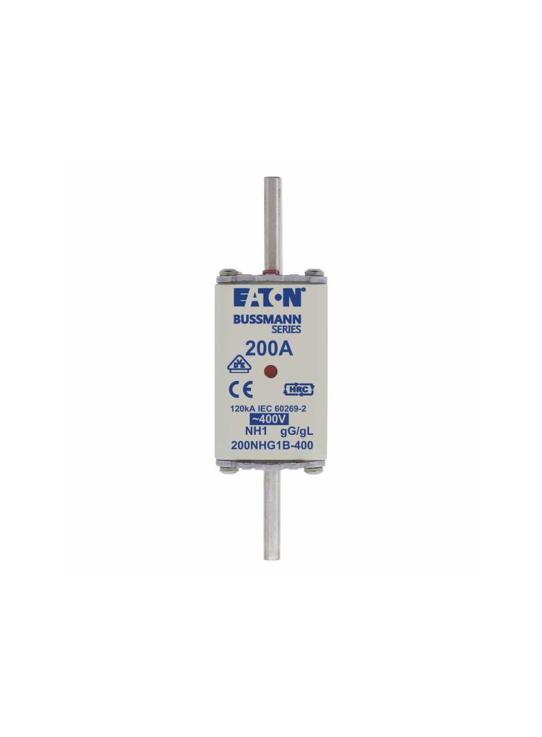NH FUSE 200A 400V GG/GL SIZE 1 Wkładka NH1 200A 400V GL/GG podwójny wskaźnik 200NHG1B-400 EATON