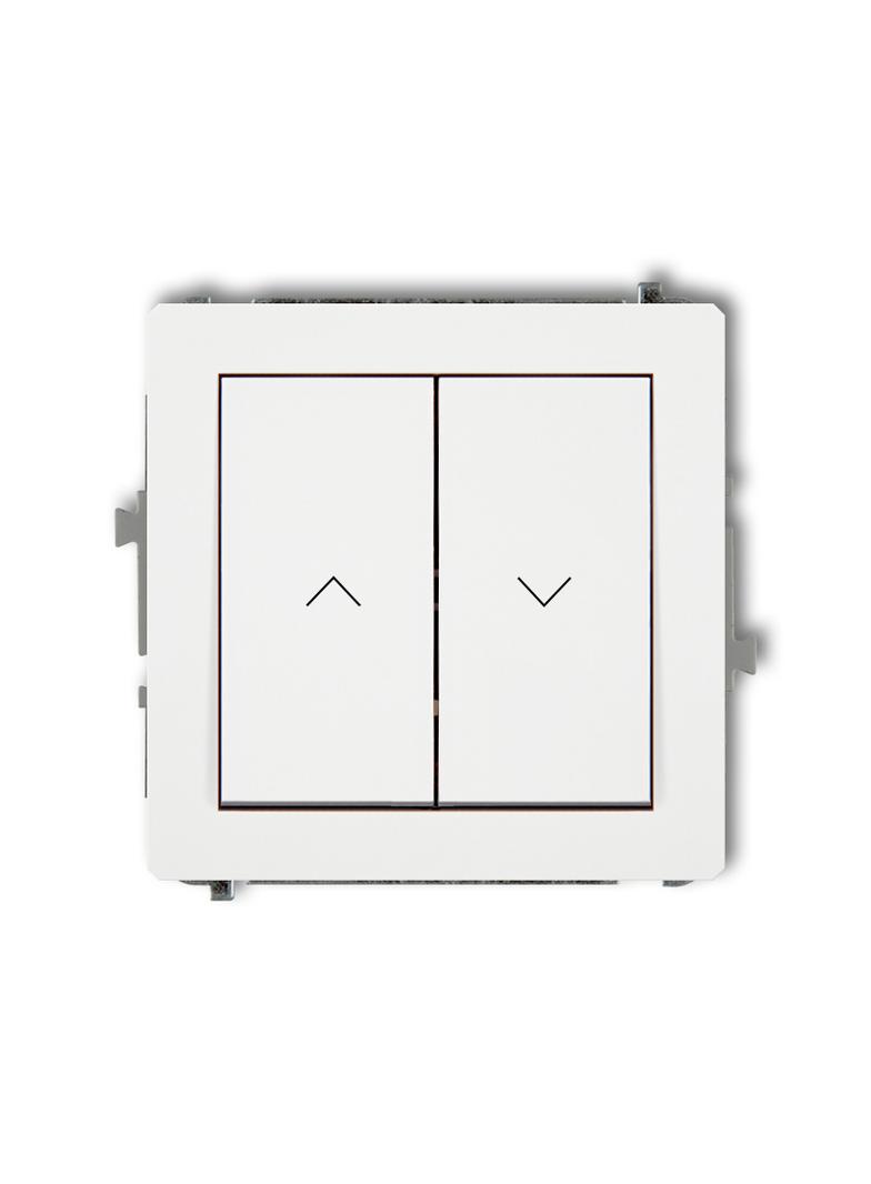 DECO Mechanizm łącznika zwierny żaluzjowego biały