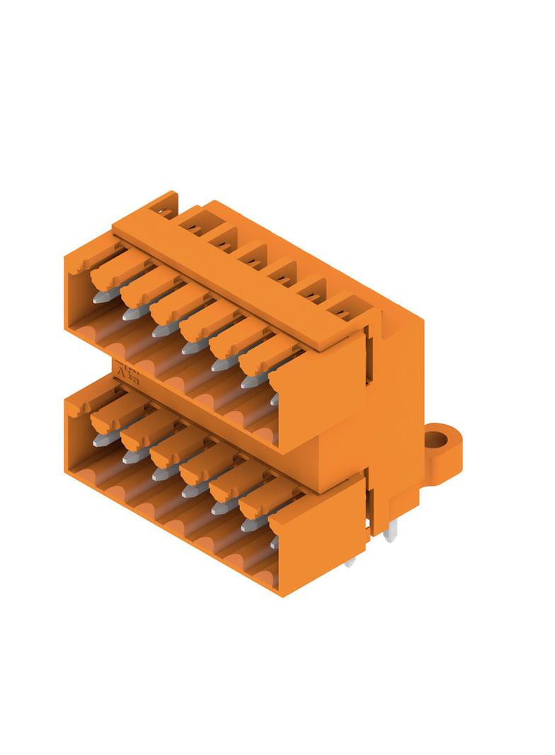 SLD 3.50/14/90G 3.2SN OR BX Wtyki PCB (złącza płyty), 3.50 mm, Liczba biegunów: 14, kąt odejścia: 90° /20szt./ 1633630000 WEIDMÜLLER