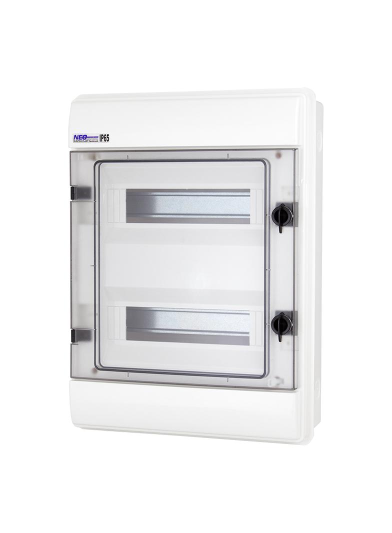 Rozdzielnica hermetyczna natynkowa 2x12 podtynkowa IP65 RHp-24 36.240 OPATÓWEK