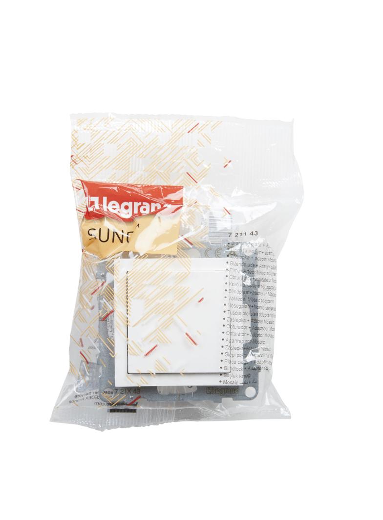 SUNO - Zaślepka, Biały, Legrand