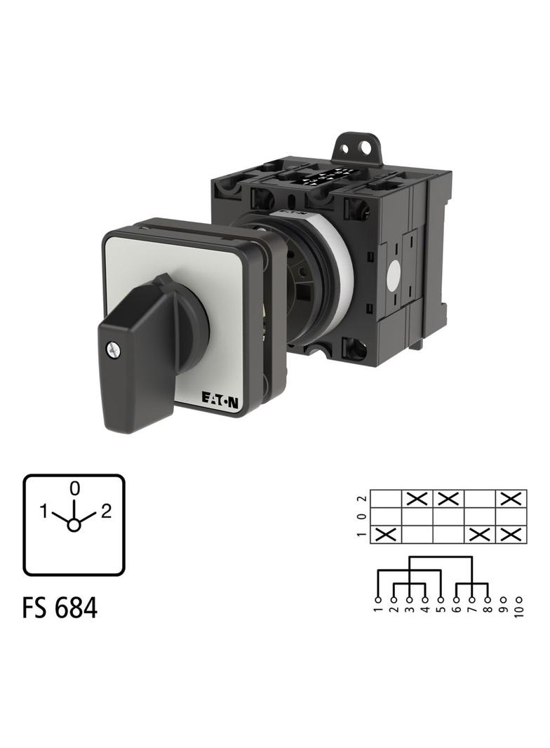T3-3-8401/Z Łącznik krzywkowy 32A 13kW 035739 EATON