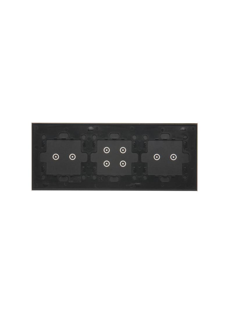 Simon 54 Touch Panel dotykowy S54 Touch 3 moduły 2 pola dotykowe poziome + 4 pola dotykowe + 2 pola dotykowe poziome zastygła lawa DSTR3242/73 KONTAKT