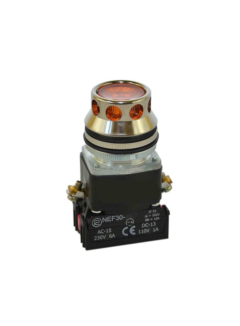 Przycisk NEF30-KLD Y/24V-230V żółty W0-NEF30-KLD Y G PROMET