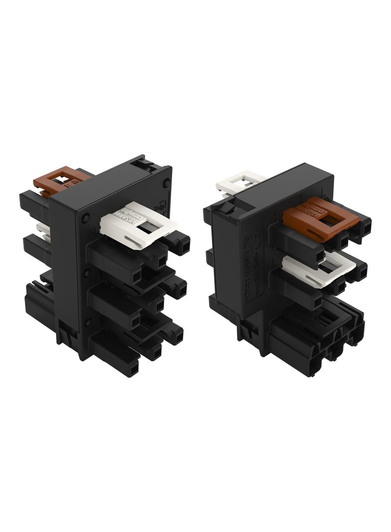 WINSTA rozgałęźnik sterowanie oświetl. świecz. czarny