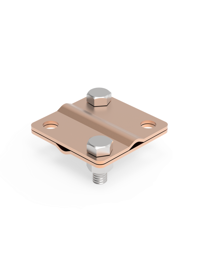 CU ZŁĄCZE KRZYŻOWE 2-OTWOROWE 2.1 CU