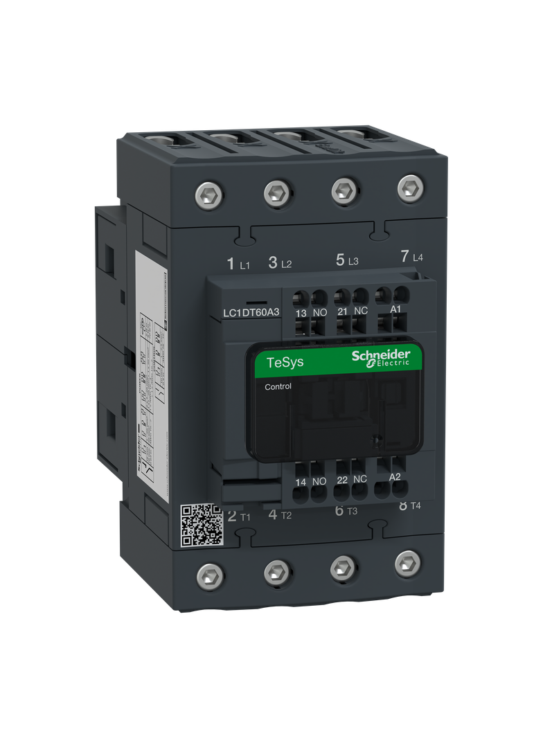 Stycznik mocy TeSys D AC1 60A 4P 1NO 1NC cewka 48VAC zaciski EVK sprężynowe