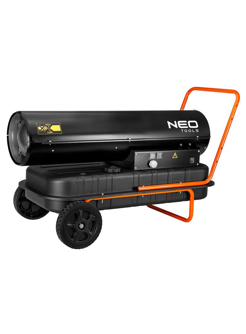 Nagrzewnica olejowa 50kW, zbiornik 56l, kółka