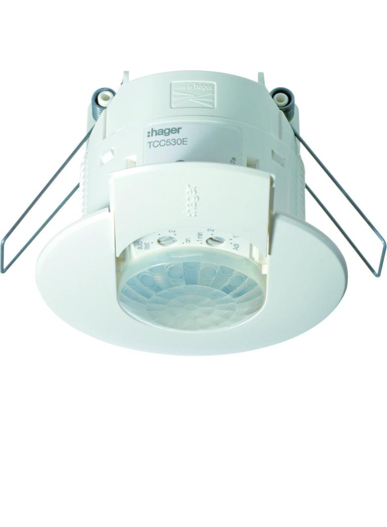 Podtynkowy czujnik obecności KNX 2-kanałowy z ciągłą regulacją natężenia, biały