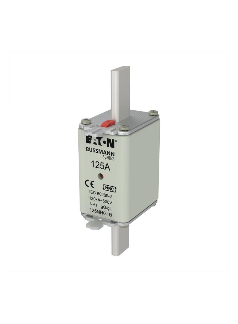 NH FUSE 125AMP 500V gG SIZE 1 DUAL IND Wkładka NH1 125A 500V GL/GG podwójny wskaźnik 125NHG1B EATON
