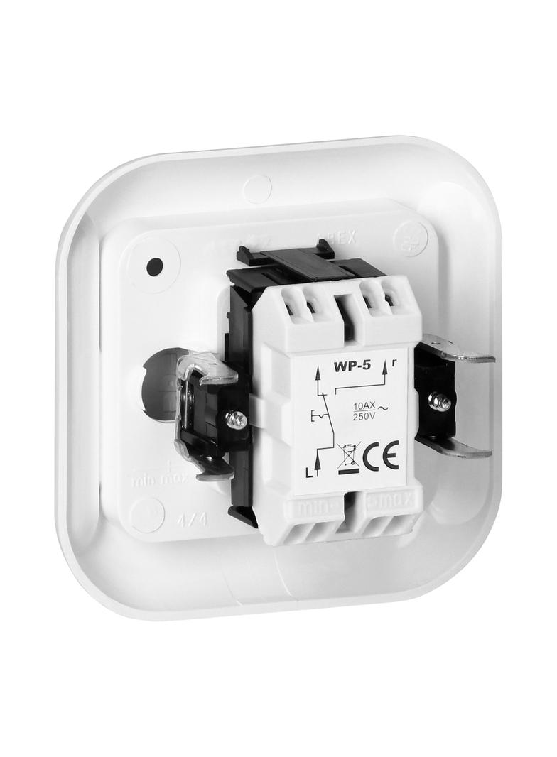 Łącznik podtynkowy 10A, 250V, schodowy, TOPAZ, biały WP-5TB BIAŁY ORNO