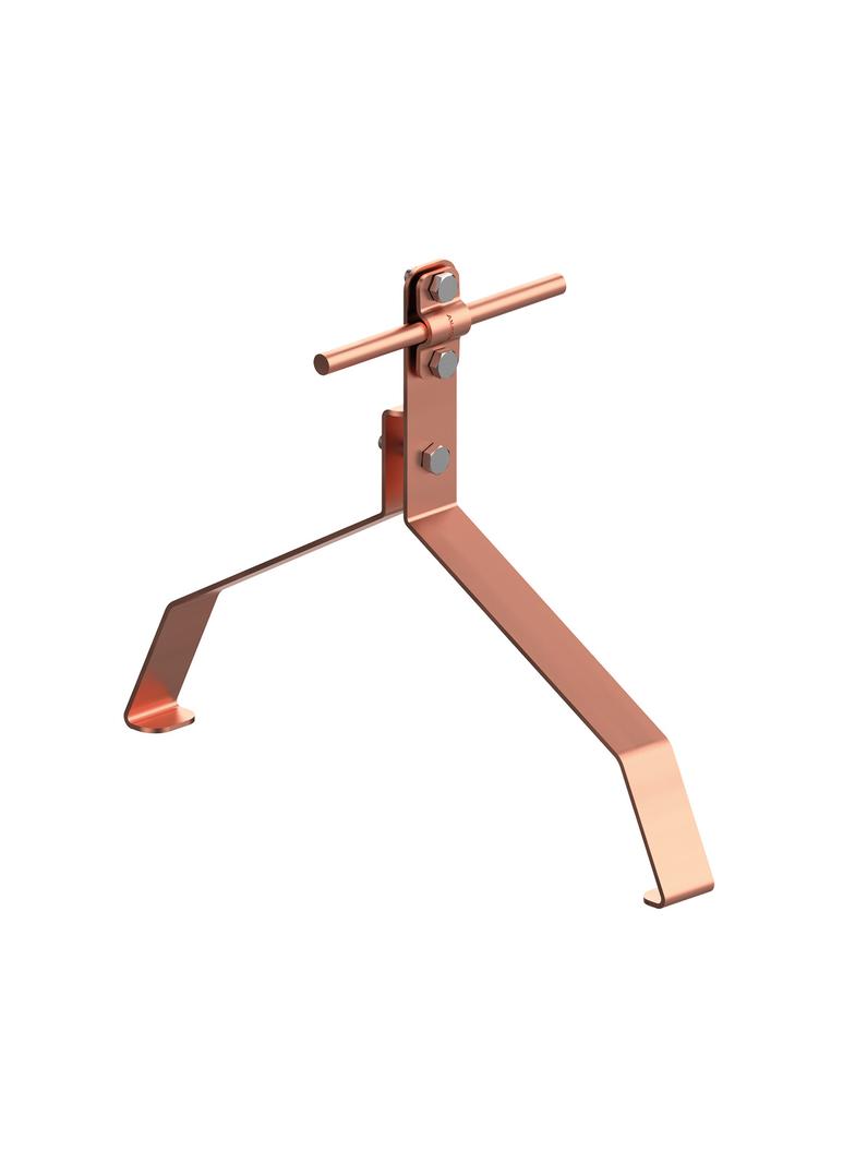 Uchwyt gąsiorowy "WZÓR 21" Z-śruba H=10 cm /CU/