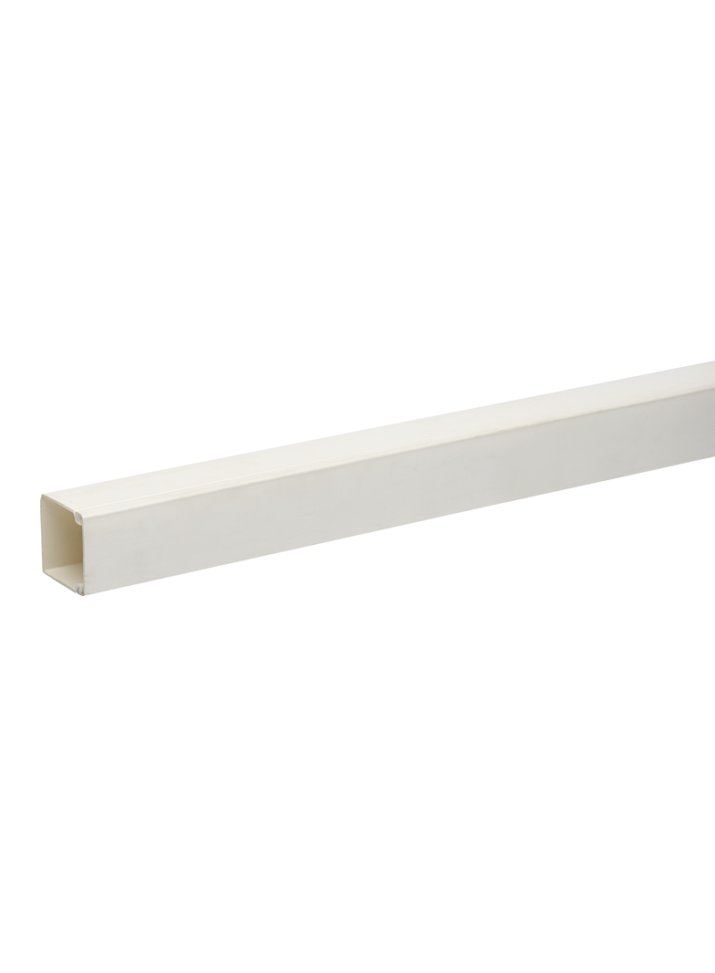 Ultra - mini kanał elektroinstalacyjny - 30 x 30 mm - PCW - biały - 2 m