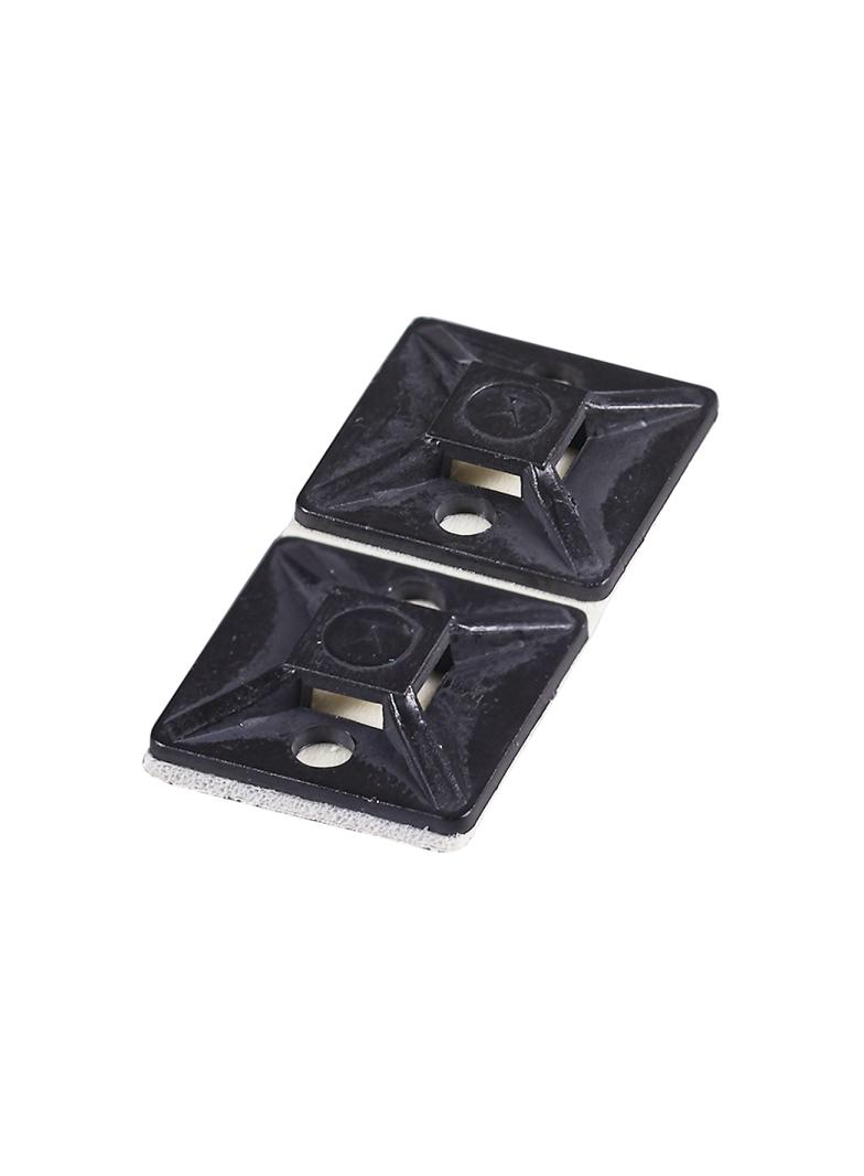 Samoprzylepne uchwyty do opasek szer. 3,6 mm 19 x 19 mm* 262161 HAUPA