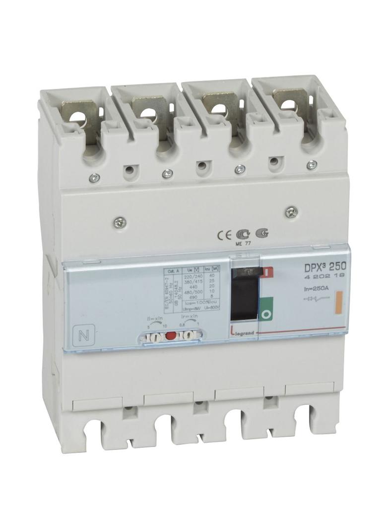 WYŁĄCZNIK DPX3 250 4P 250A 25KA, Legrand
