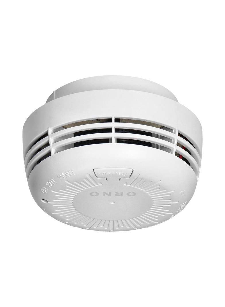 Bateryjny czujnik dymu bateria 9V żywotność 10 lat