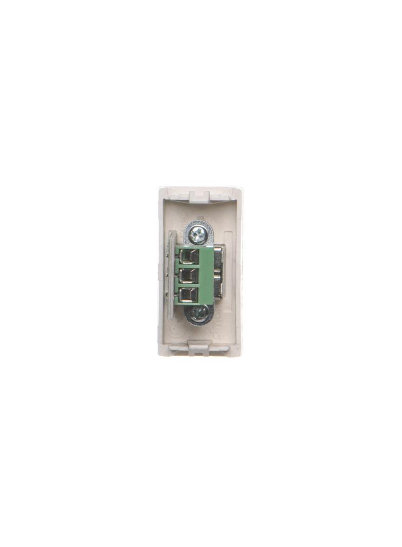 Simon Connect Płytka K45/2 gniazda S-Video 225x45mm + wkład zaciski śrubowe czysta biel K103B/9 KONTAKT