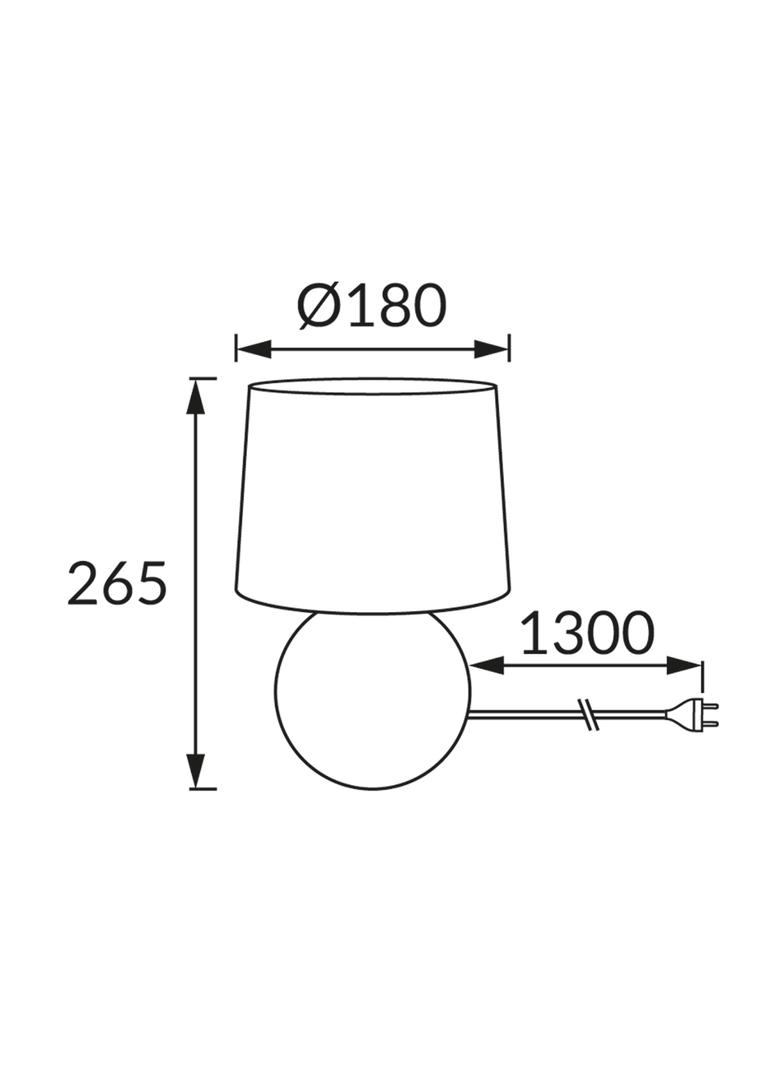 Lampka stołowa EMO E14 RED