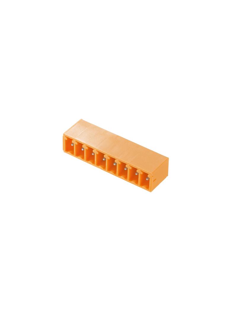 SC 3.81/08/90G 3.2SN OR BX Wtyki PCB (złącza płyty), 3.81 mm, Liczba biegunów: 8, kąt odejścia: 90° /54szt./ 1942130000 WEIDMÜLLER