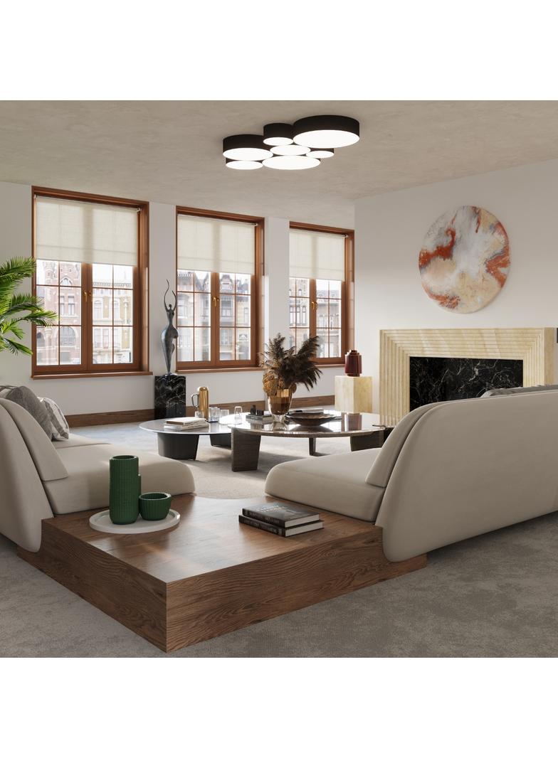 Sollux Plafon ARENA 25 czarny SL.0127