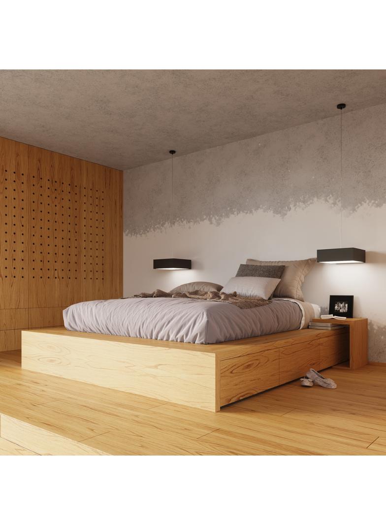 Sollux Plafon HORUS 55 czarny SL.0920