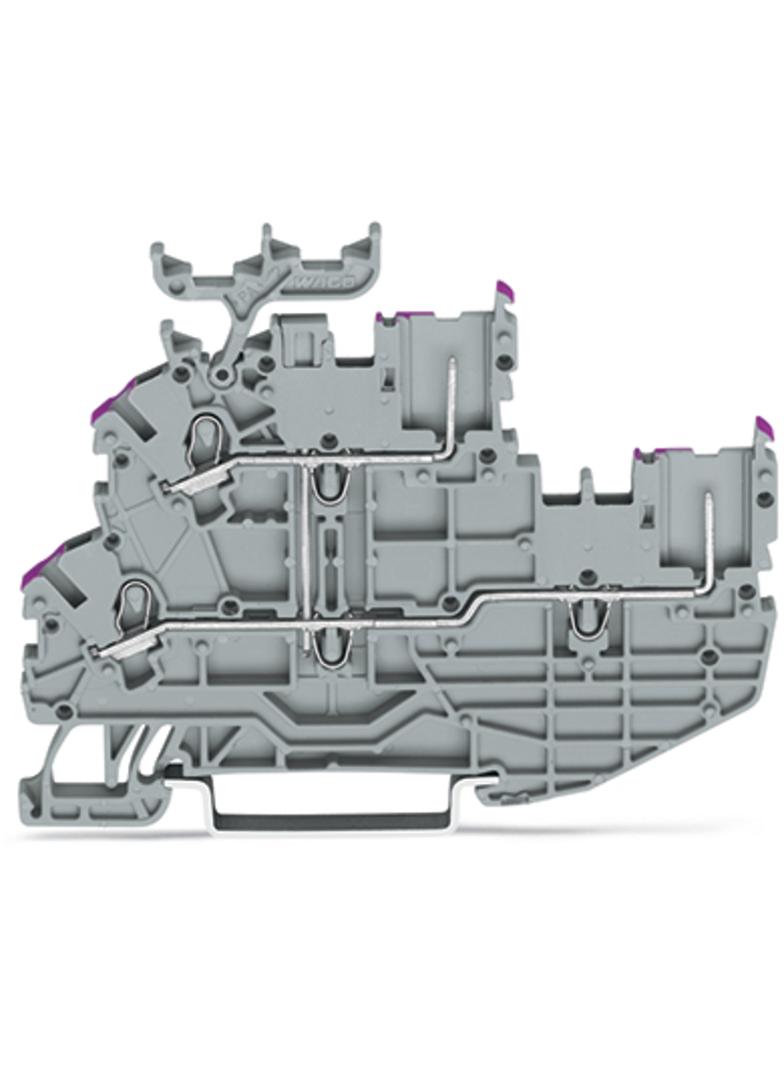 dwupiętrowa złączka 2-przewodowa/2-pinow