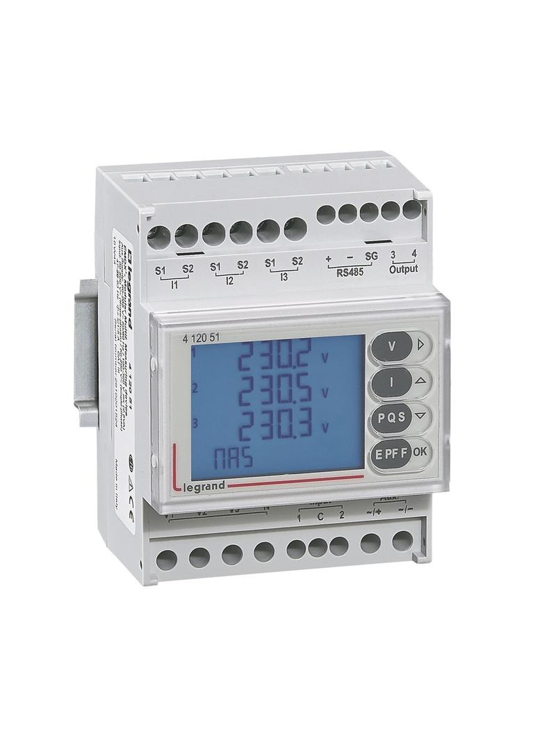 EMDX3 ANALIZATOR NA TH35, Legrand