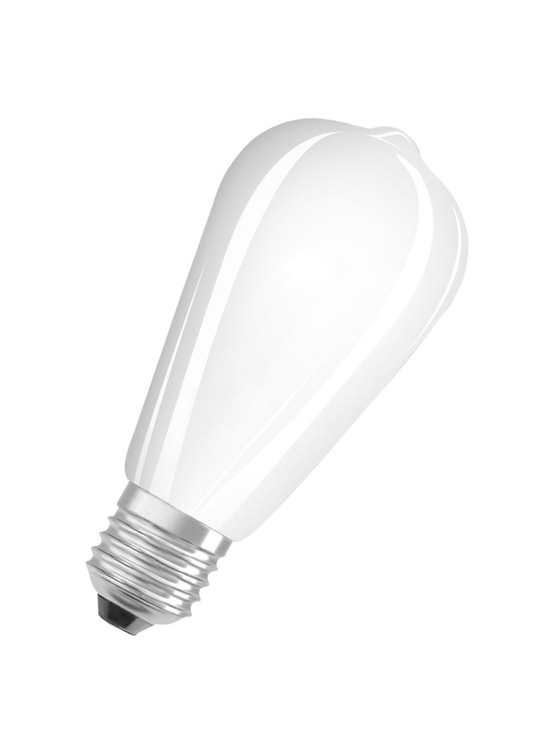 Lampa LED, klasyczny kształt bańki Edison 6,5W 827 230V plastik E27