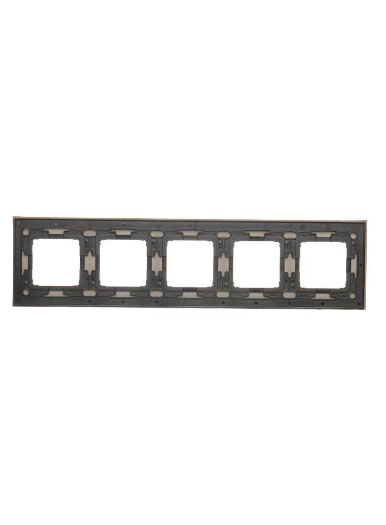 Simon 54 Nature Ramka 5-krotna Nature-Beton FUNDA MENTE IP20/IP44* (*IP44-należy zastosować zestaw uszczelek DUN5) DRN5/93 KONTAKT