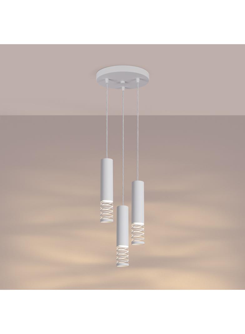 Sollux Lampa wisząca LAMI 3P biały
