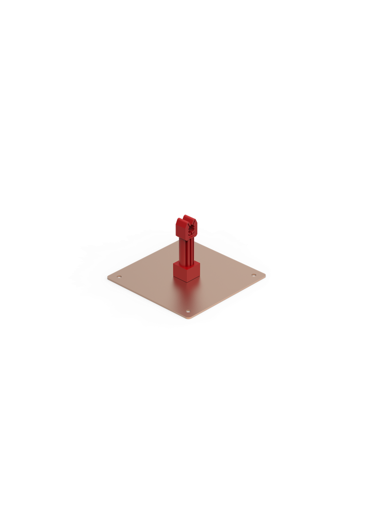 CU UCHWYT DACHOWY Z PŁYTKĄ MAX/P 16.1/P CU