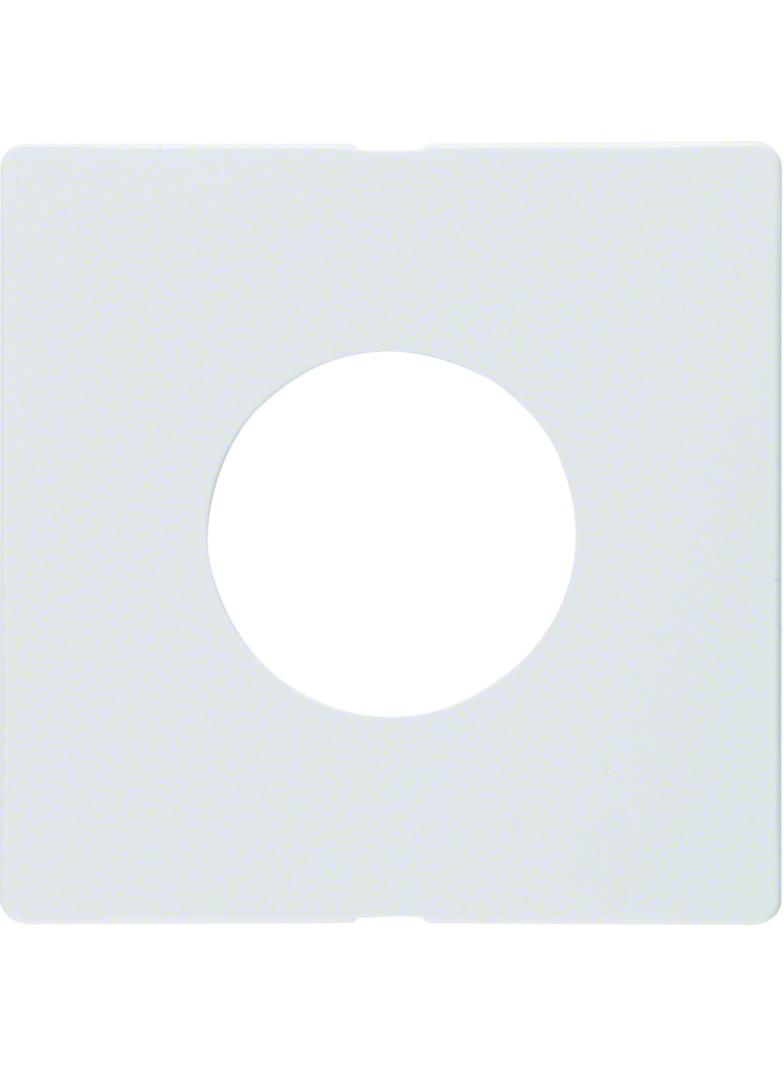 BERKER S.1/B.3/B.7 Płytka czołowa do łącznika i sygnalizatora świetlnego E10 biały połysk 11248989 1