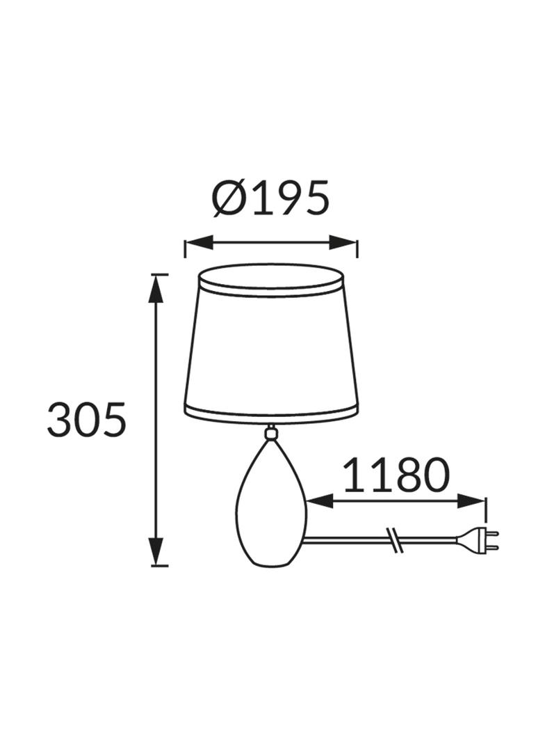Lampka stołowa ROMA E14 BLACK