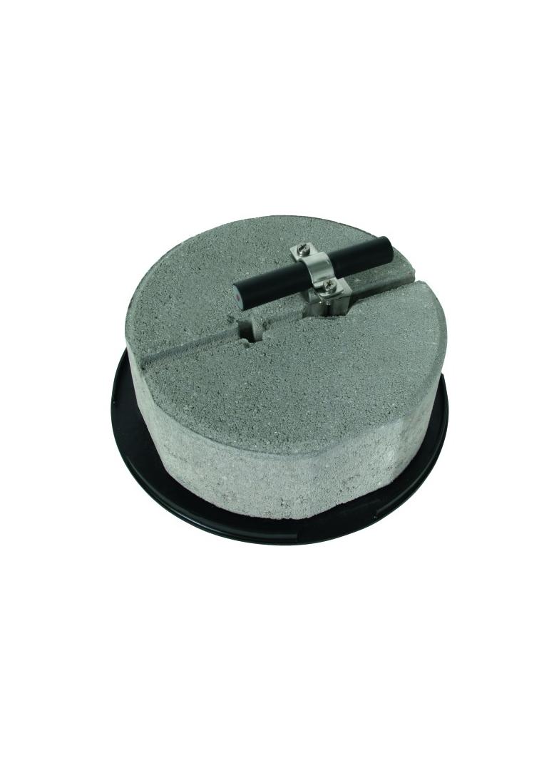 Wspornik dachowy do H VI 20-23 mm z blokiem betonowym i podkładką, zestaw