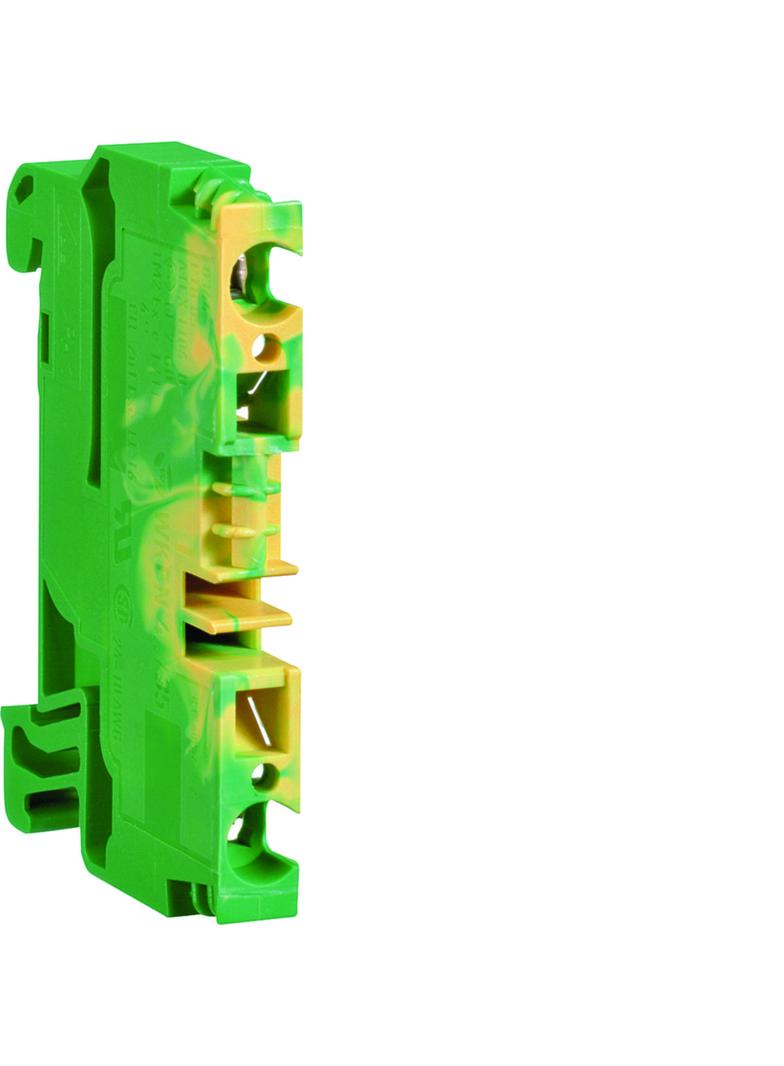 Samozacisk szeregowy PE 4mm2 2-krotny KYA04E2 HAGER