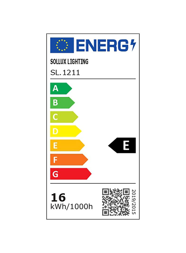Sollux Plafon OZZY czarny LED SL.1211