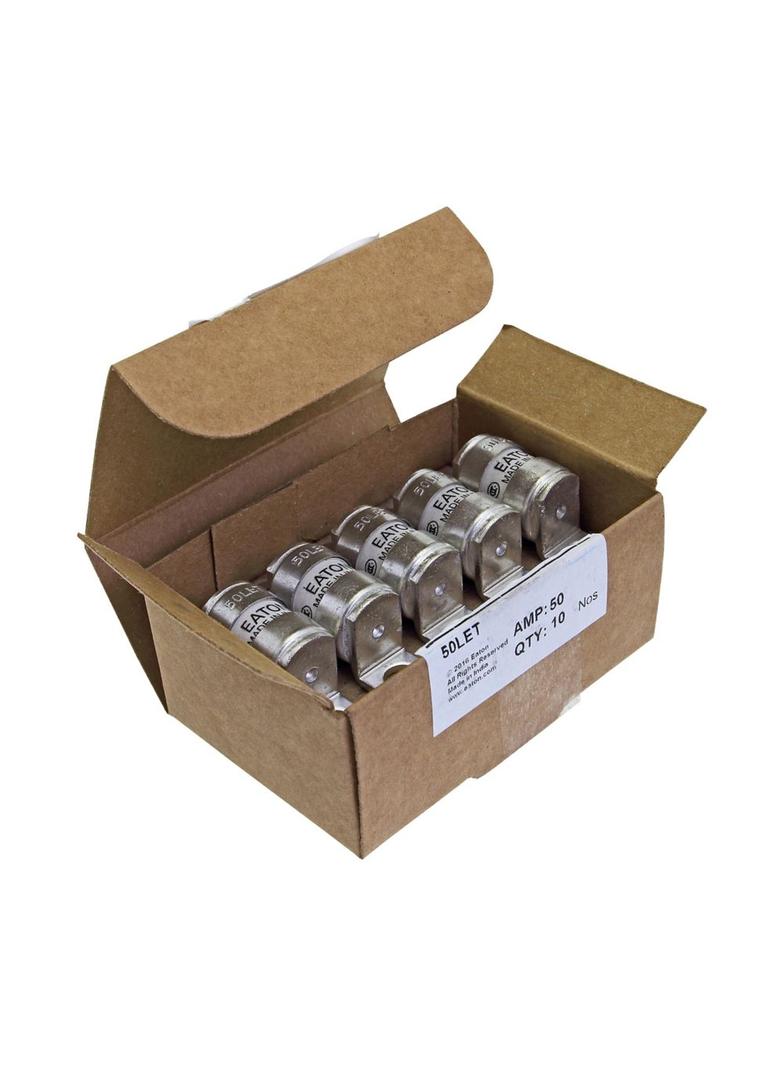 50AMP 280V AC BS88 HIGH SPEED FUSE Wkładka szybka 50A AC 240V DC 150V BS88 18x56 mm aR B 50LET EATON