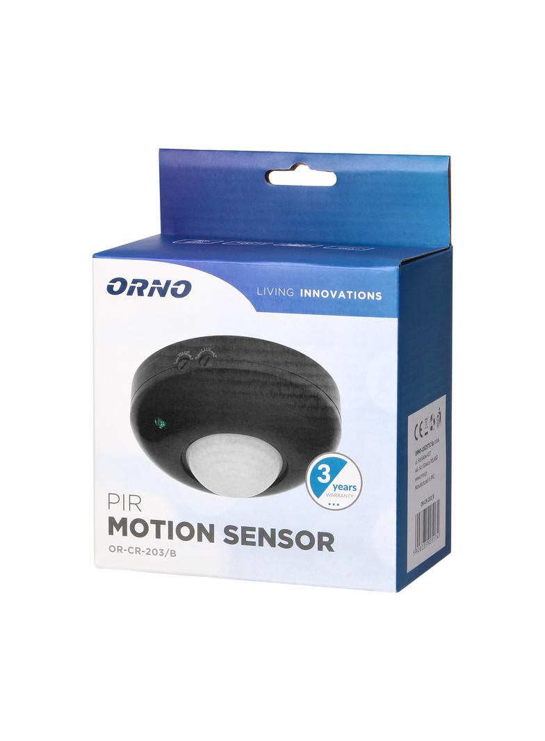 Czujnik ruchu 360st. IP20 1200W czarny OR-CR-203/B ORNO
